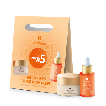 Набор для сияющей кожи Sesderma (C-VIT5 сыворотка + C-VIT крем) 40008999 фото