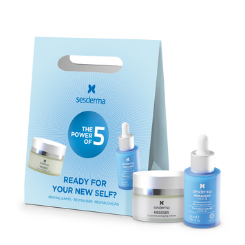 Интенсивный омолаживающий набор Sesderma (Mesoses крем + Hidraderm Hyal5 сыворотка) 40009001 фото