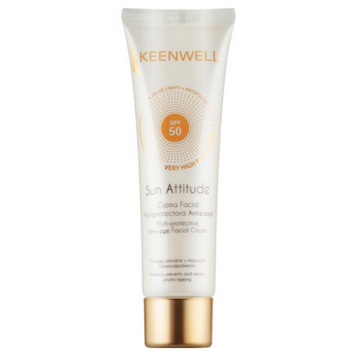 Мультизащитный антивозрастной крем для лица SPF 50 Keenwell K4049002 фото