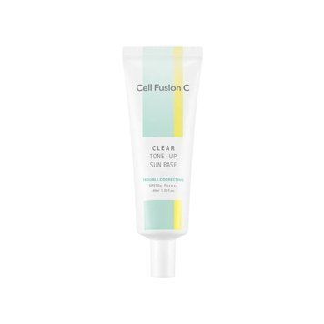 Clear Tone-Up Sun Base SPF 50+ - Солнцезащитная основа под макияж для кожи с покраснением Cell Fusion C cfctsbs фото