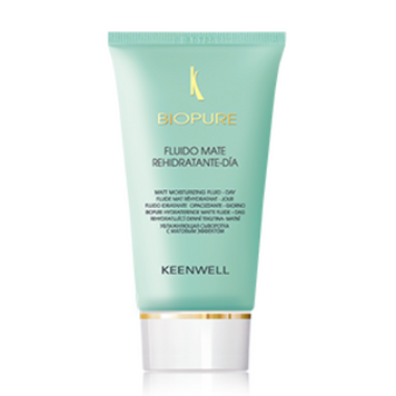 Матуючий зволожуючий денний флюїд для жирної шкіри Keenwell K4604001 фото