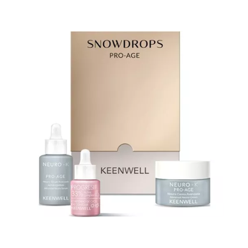 Keenwell набір SNOW DROPS PRO-AGE проти вікових змін (крем + сироватка + сироватка під очі) K4750268 фото