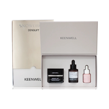 Keenwell SNOW DROPS - Набір DENSILIFT Ліфтинг та Відновлення пружності (крем + сироватка для обличчя + сироватка для очей) K4750245 фото