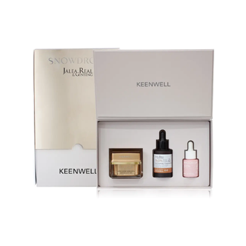 Keenwell SNOW DROPS - Набір JALEA REAL Ревіталізуючий (денний крем + сироватка-концентрат для обличчя + сироватка-концентрат навколо очей) K4750248 фото