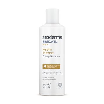 SESKAVEL REPAIR KERATIN - Шампунь восстанавливающий с кератином Sesderma 40003532 фото