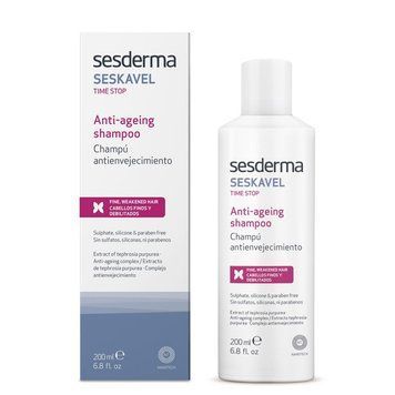 SESKAVEL TIME STOP ANTI-AGE - Антивозрастной шампунь Sesderma 40003527 фото