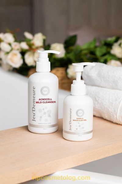 Очищаючий гель для жирної проблемної шкіри - ACNOCELL MILD CLEANSER JeuDerm jdamc фото