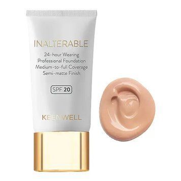 INALTERABLE - Водостойкая полуматовая тональная основа SPF 20 № 2 Keenwell K1430702 фото