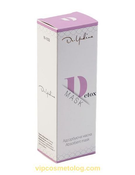Маска абсорбуюча "Detox mask" 50 мл Dr. Yudina N103 фото