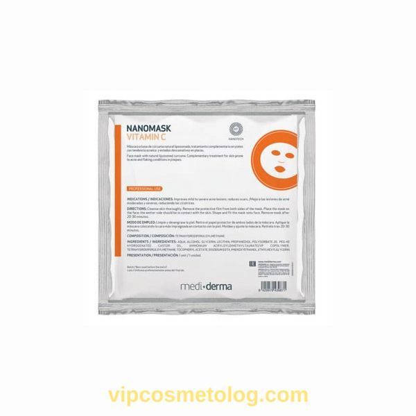 MEDIDERMA NANOMASK c-vit - Маска з вітаміном С 40000561 фото